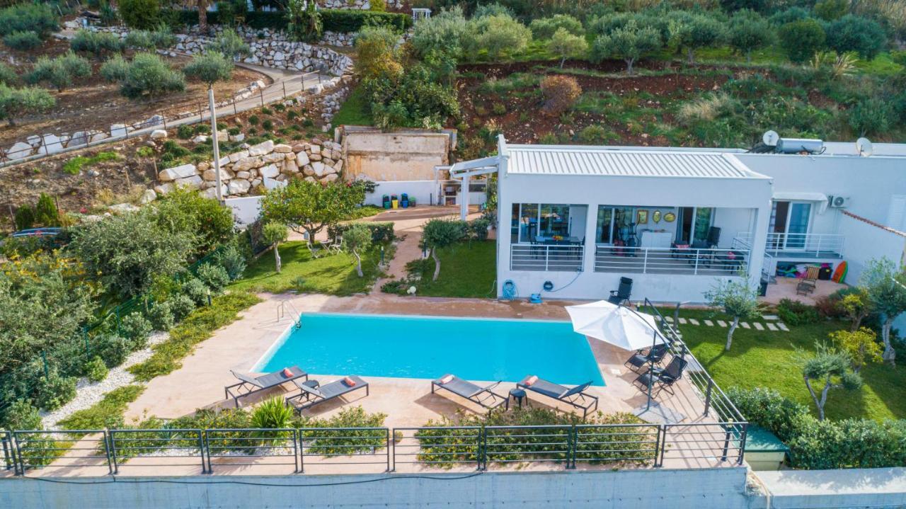 Villa Luxury Con Piscina Privata Vista Mare - Кастеламаре дел Голфо Екстериор снимка
