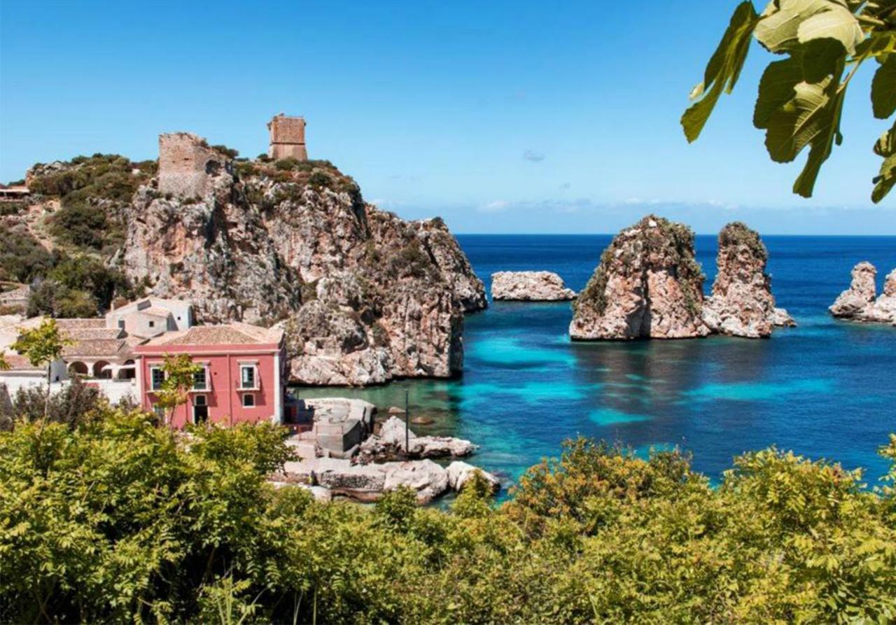 Villa Luxury Con Piscina Privata Vista Mare - Кастеламаре дел Голфо Екстериор снимка